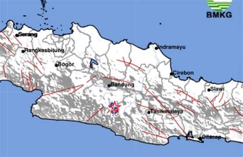 Gempa Dangkal Darat Guncang Garut Jawa Barat