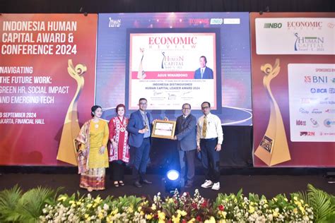 AVIELLE NEWS Human Capital BRI Dapat Penghargaan Indonesia Distinguished Human Capital Leader Awards 2024