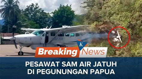 Pesawat SAM Air Jatuh di Pohuwato Gorontalo 4 Korban Meninggal Dunia