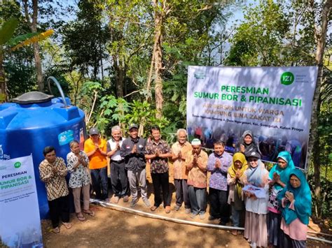 Peresmian Sumur Bor dan Pipanisasi Air Bersih Water Guardian di Cikembar Sukabumi