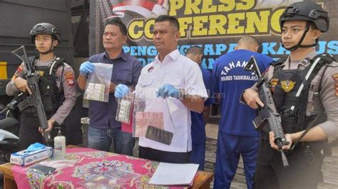 Polisi Tangkap Pengedar Tramadol dan Hexymer di Perumahan Gracias Lembursitu Sukabumi