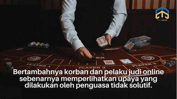 Upaya Pemerintah Dalam Memberantas Judi Online Yang Semakin Meresahkan